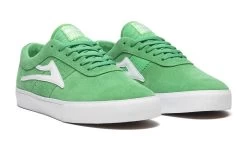 LAKAI Sheffield Suede Shoe Sneaker GREEN