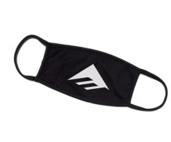 EMERICA Logo Face Mask OSFM BLACK/WHITE -Skateboard Equipment Store 33319 2