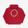 RVCA Baker Hoodie BRIGHT RED Jumper Pullover [Size: S] -Skateboard Equipment Store 33392