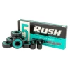 RUSH Abec 5 Titanium Coated Skateboard Bearings GREEN -Skateboard Equipment Store 33485