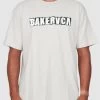 RVCA Bakervca Ransom Short Sleeve BONE T-Shirt Tee Ruca Baker [Size: S] -Skateboard Equipment Store 33523
