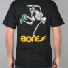 BONES Powell Peralta Sk8board Skeleton Tee T-shirt [Size: L] -Skateboard Equipment Store 3365675