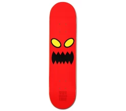 TOY MACHINE 8.0" MONSTER FACE SKATEBOARD DECK 31.63"