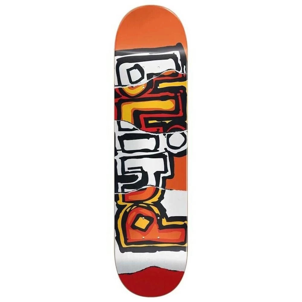 BLIND OG Ripped HYB 8.25" X 32.0" Skateboard Deck RED ORANGE 3 BLIND OG Ripped HYB 8.25" X 32.0" Skateboard Deck RED ORANGE