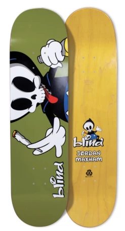 BLIND Jordan Maxham Reaper Character Series R7 8.375" X 32.2" Skateboard Deck