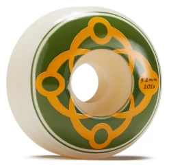 SATORI BIG LINK 52mm 4 PACK WHEELS WHEEL 101A DARK GREEN