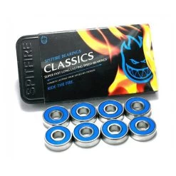SPITFIRE CLASSICS SKATEBOARD BEARINGS 8 PACK AUSTRALIAN SELLER