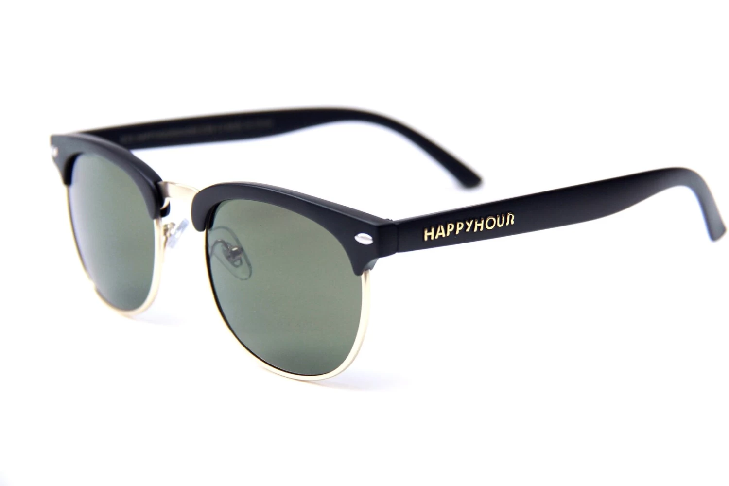 HAPPY HOUR - SUNGLASSES G2 HERMAN MATTE BLACK G-15 LENS 3 HAPPY HOUR - SUNGLASSES G2 HERMAN MATTE BLACK G-15 LENS