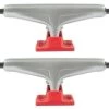 TENSOR SKATEBOARD TRUCKS 5.5 MAG LIGHT REFLECT SILVER/RED 2 TENSOR SKATEBOARD TRUCKS 5.5 MAG LIGHT REFLECT SILVER/RED -Skateboard Equipment Store 35287