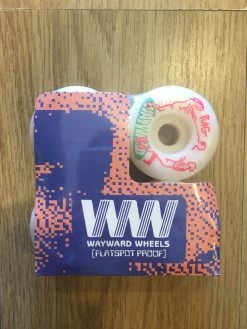 WAYWARD SKATEBOARD WHEELS 52MM 101a LUCAS PUIG NEW HARDER CONICAL FLATSPOT PROOF