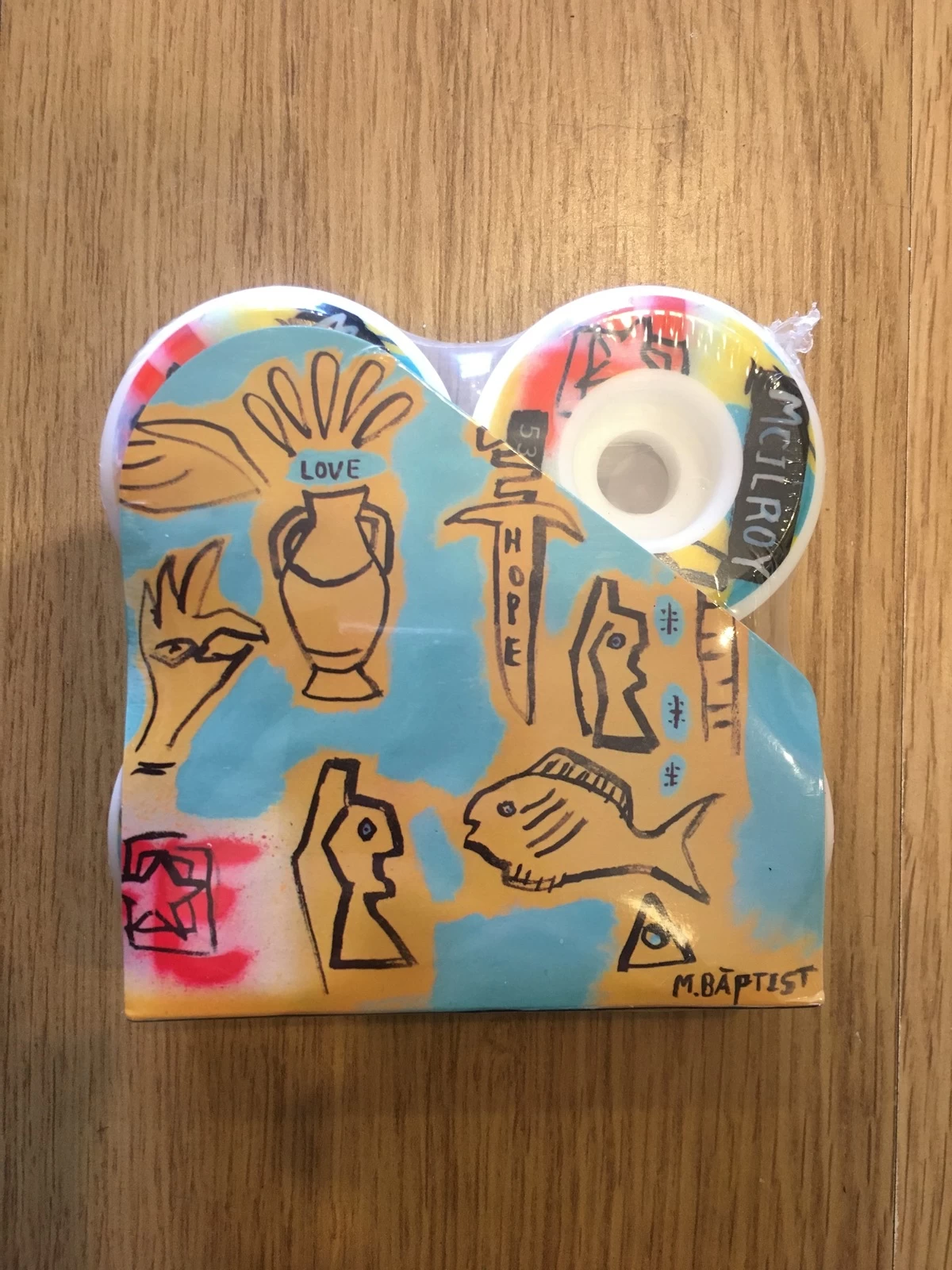 Picture Wheel Co JOEL MCILROY MARTY BAPTIST 53mm PPU CONICAL SHAPE 4 PACK FREE POST AUST SELLER 3 Picture Wheel Co JOEL MCILROY MARTY BAPTIST 53mm PPU CONICAL SHAPE 4 PACK FREE POST AUST SELLER