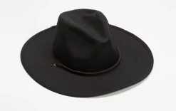 BRIXTON FEILD FEDORA X HAT BLACK