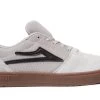 LAKAI SHOES BRIGHTON WHITE / GUM SUEDE MS221-0257-B00 / WHTGS [Size: MENS US 9] -Skateboard Equipment Store 35931