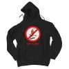 TOY MACHINE - NO SCOOTER HOODIE BLACK JUMPER NEW AUS SELLER -Skateboard Equipment Store 35983