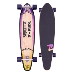 Z-FLEX LONGBOARD ROUNDTAIL POP Purple Fade 39" NEW SKATEBOARD CRUISER AUST Z FLEX ZFLEX