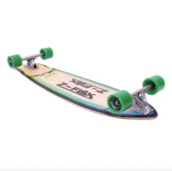ZFLEX LONGBOARD ROUNDTAIL POP GREEN BLUE Fade 39.5" NEW SKATEBOARD CRUISER AUST Z FLEX ZFLEX -Skateboard Equipment Store 36265 1