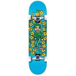 KROOKED - GONZ SWEATPANTS COMPLETE SKATEBOARD 8.0" BLUE LARGE FREE POST AUST SELLER NEW