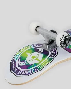 DARKSTAR SKATEBOARD COMPLETE 8.25" DARKSTAR TIMEWORKS GREEN TYE DIE -Skateboard Equipment Store 36640 2