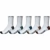 GLOBE CREW SOCKS 5 PACK INGLES CREW WHITE MENS SIZE 7 - 11 2 GLOBE CREW SOCKS 5 PACK INGLES CREW WHITE MENS SIZE 7 - 11 -Skateboard Equipment Store 36930
