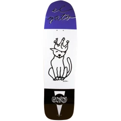 Vision HOSOI - El Gato Crown Deck 9.0" X 32.75" Skateboard