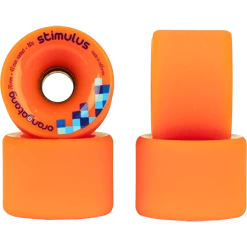 Orangatang - Longboard Wheels Stimulus 70mm 80a Orange Set Of 4