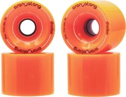 Orangatang - Longboard Wheels 4President 70mm 80a Orange Set Of 4