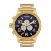 NIXON 51-30 Chrono Watch GOLD/ INDIGO A083-2033-00 -Skateboard Equipment Store 37857