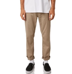 VOLCOM Frickin 16" Modern Stretch Pant KHAKI Chinos [Size: 32"]