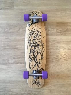 Carver™ Loaded - Loaded Poke Longboard Complete 9.12" X 34" WB 20.75" Skateboard