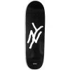 5Boro Skateboard Deck 8.75'' NY Logo Back Shred Shape Black White