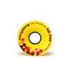 Orangatang - Longboard Wheels Fat Free 65mm 86a Yellow Set Of 4 -Skateboard Equipment Store 38127