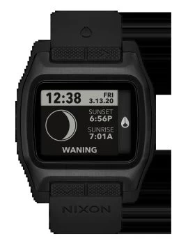 Nixon - High Tide All Black Watch A1308 - 001 - 00 11 Nixon - High Tide All Black Watch A1308 - 001 - 00 -Skateboard Equipment Store 38798 2