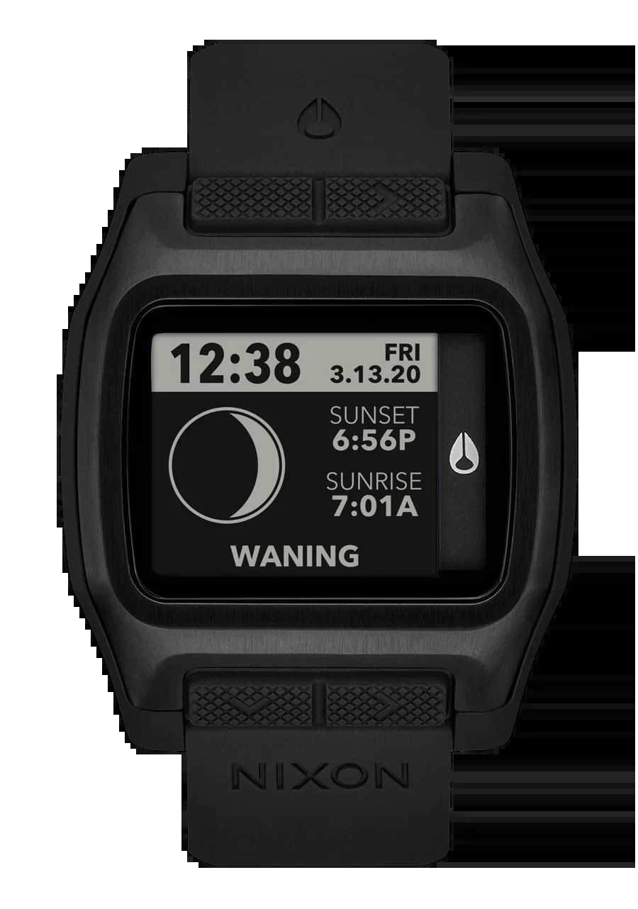 Nixon - High Tide All Black Watch A1308 - 001 - 00 5 Nixon - High Tide All Black Watch A1308 - 001 - 00 - Image 3