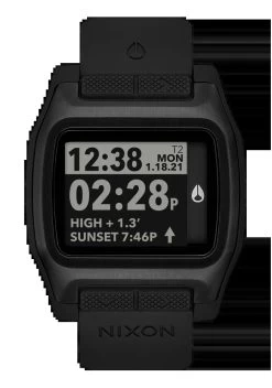 Nixon - High Tide All Black Watch A1308 - 001 - 00
