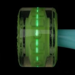 Santa Cruz - Slime Balls Light Ups 60mm 78a Slime Balls Skateboard Wheels Green LED Lights -Skateboard Equipment Store 38817 3