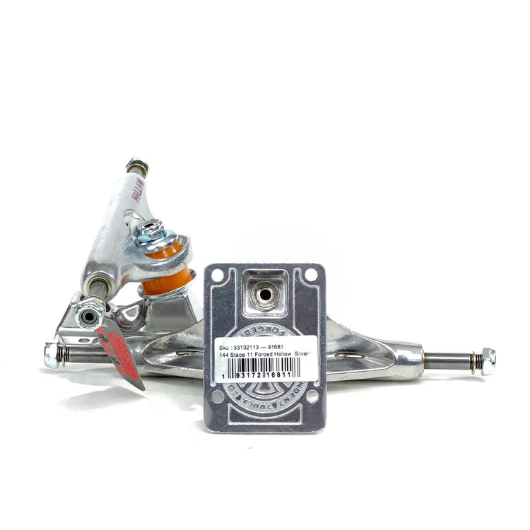INDEPENDENT SKATEBOARD TRUCKS 144 FORGED HOLLOW SILVER Stg 11 - Set Of 2 5 INDEPENDENT SKATEBOARD TRUCKS 144 FORGED HOLLOW SILVER Stg 11 - Set Of 2 - Image 3
