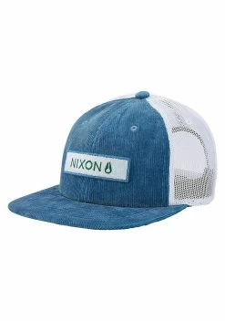 NIXON NIXON TRUCKER GOLETA INDIGO / WHITE NYLON NEW HAT AUST SELLER