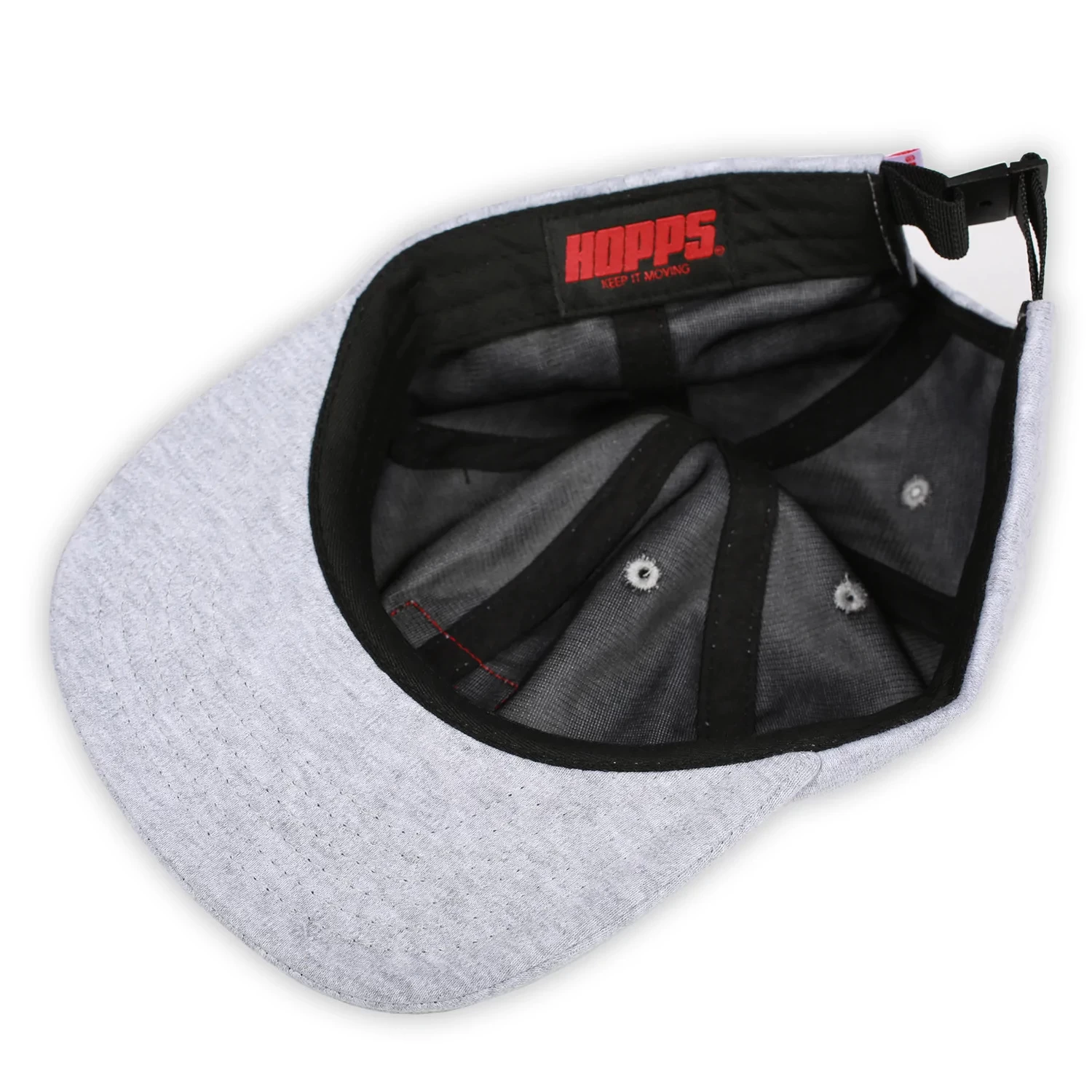 Hopps - BigHopps Label Grey Hat Cap BIGHOPPS 5 Hopps - BigHopps Label Grey Hat Cap BIGHOPPS - Image 3