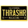 Thrasher - Licence Plate Lapel Pin Black / Yellow Thrasher Magazine -Skateboard Equipment Store 39254