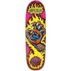 Santa Cruz - Salba Tiger Hand Shaped 9.25"" X 31.95" 14" WB Deck Skateboard