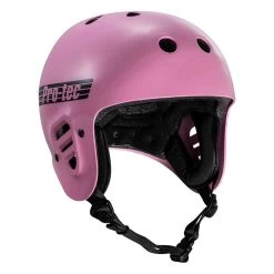 PROTEC HELMET FULL CUT GLOSS PINK (CERTIFIED) PRO TEC PRO-TEC FULLCUT [Size: L]