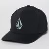 Volcom - Stone Tech Flexfit Delta Hat Black 1 Volcom - Stone Tech Flexfit Delta Hat Black -Skateboard Equipment Store 39559
