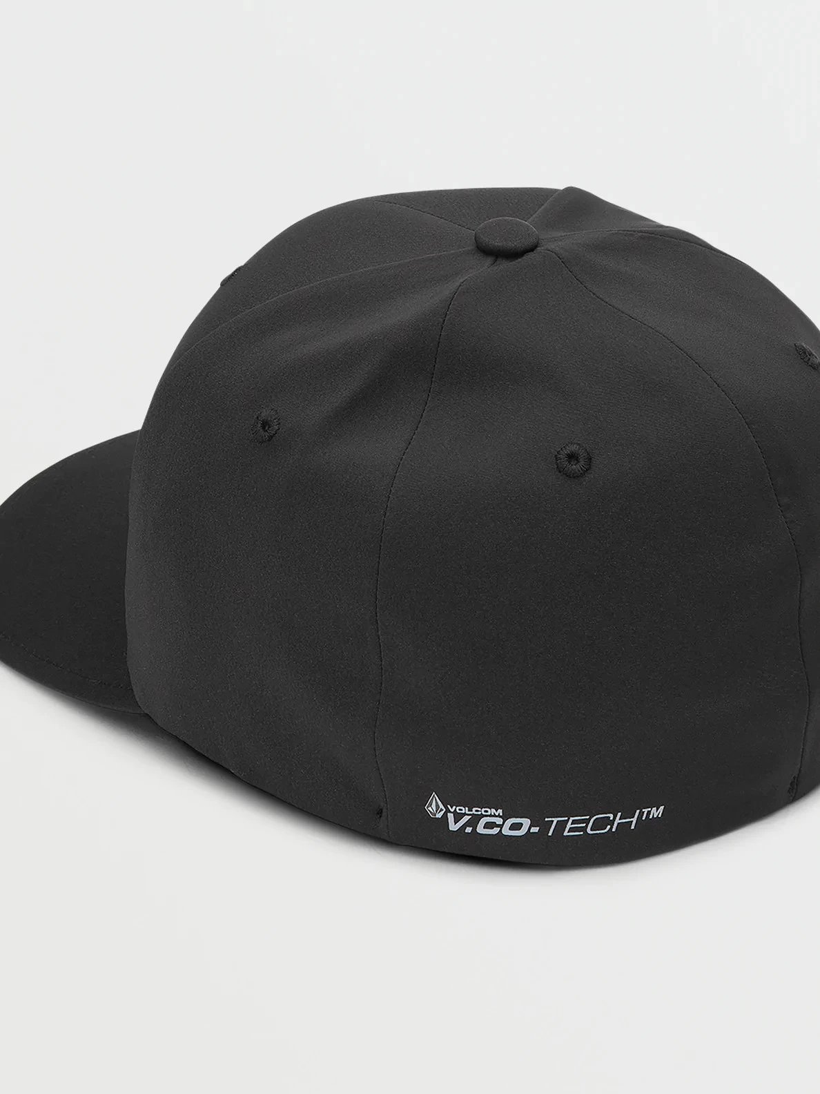 Volcom - Stone Tech Flexfit Delta Hat Black 5 Volcom - Stone Tech Flexfit Delta Hat Black - Image 3