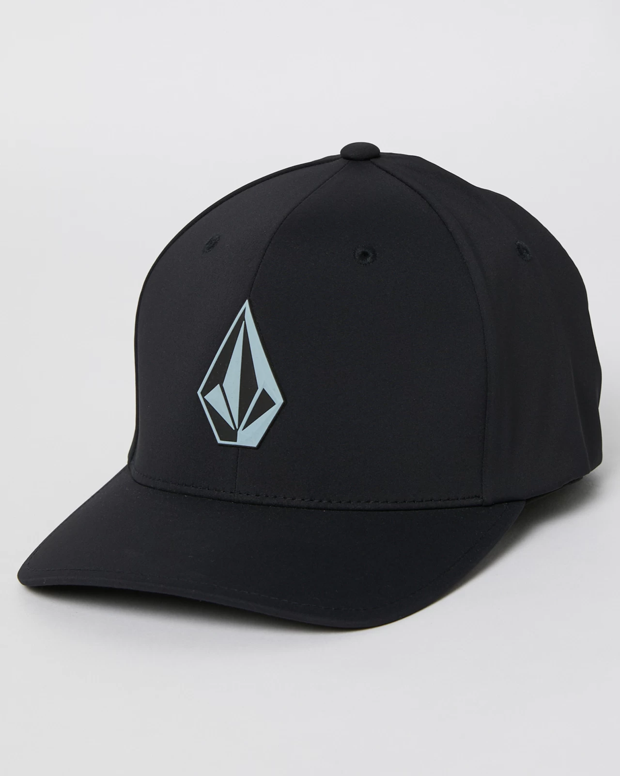 Volcom - Stone Tech Flexfit Delta Hat Black 3 Volcom - Stone Tech Flexfit Delta Hat Black