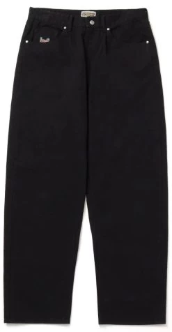 Huf - Cromer Pants Washed Black Jeans Denim [Size: 34]
