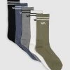 RVCA UNION SOCK ASSORTED 5 Pack SKATE SURF RUCA SOCKS AUSTRALIAN SELLER 2 RVCA UNION SOCK ASSORTED 5 Pack SKATE SURF RUCA SOCKS AUSTRALIAN SELLER -Skateboard Equipment Store 39582