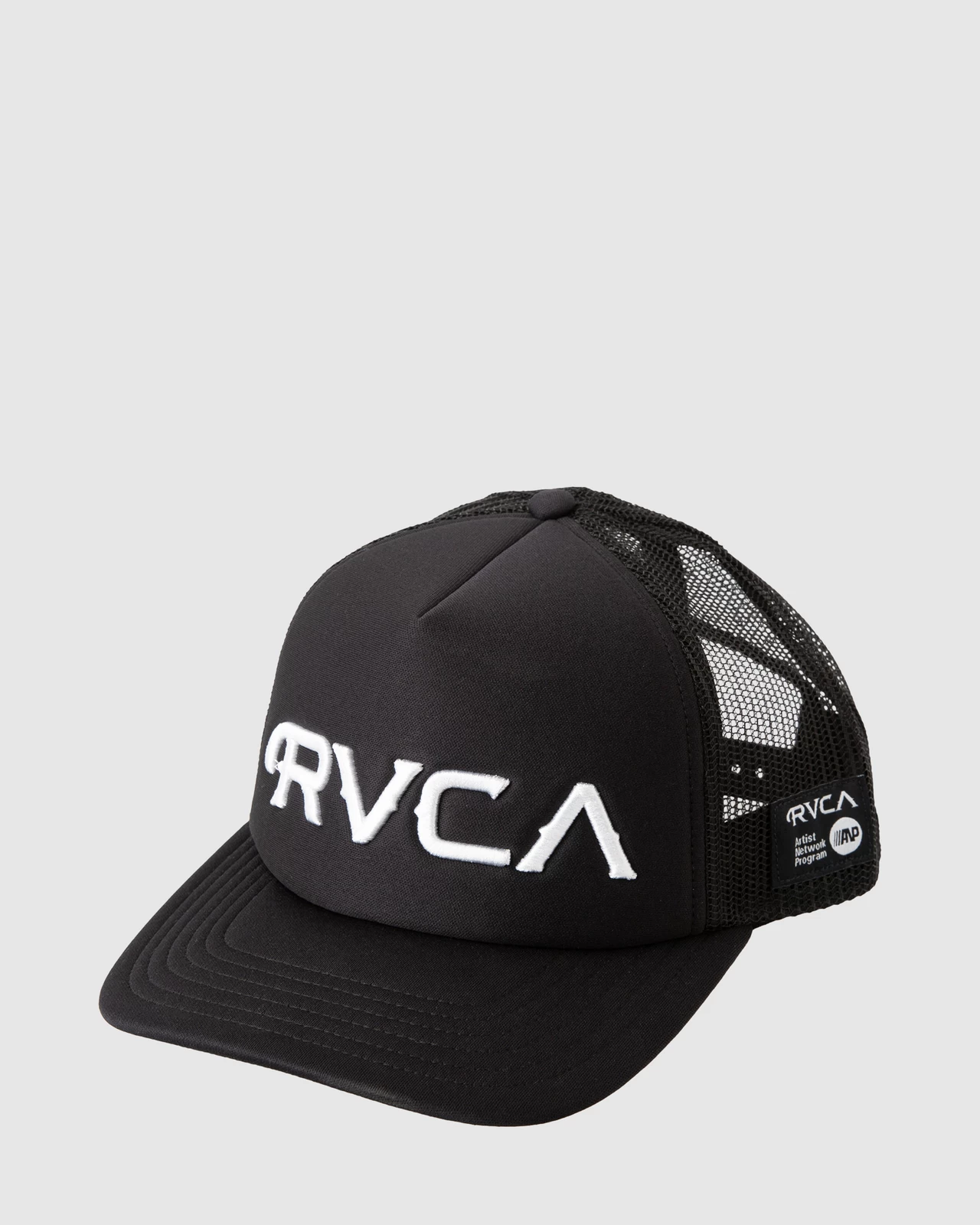 RVCA - X Mister Cartoon Black Trucker Hat Snap Back Snapback 3 RVCA - X Mister Cartoon Black Trucker Hat Snap Back Snapback