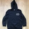 Kingpin - OG Letters Hoody Jumper Black Pull Over Kingpin Skate Supply King Pin Youth Size -Skateboard Equipment Store 39860