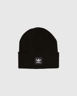 Adidas - AC Cuff Knit Beanie Black OSFM 7 Adidas - AC Cuff Knit Beanie Black OSFM -Skateboard Equipment Store 39869 2