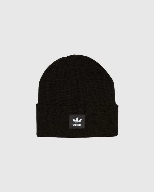 Adidas - AC Cuff Knit Beanie Black OSFM 5 Adidas - AC Cuff Knit Beanie Black OSFM - Image 3